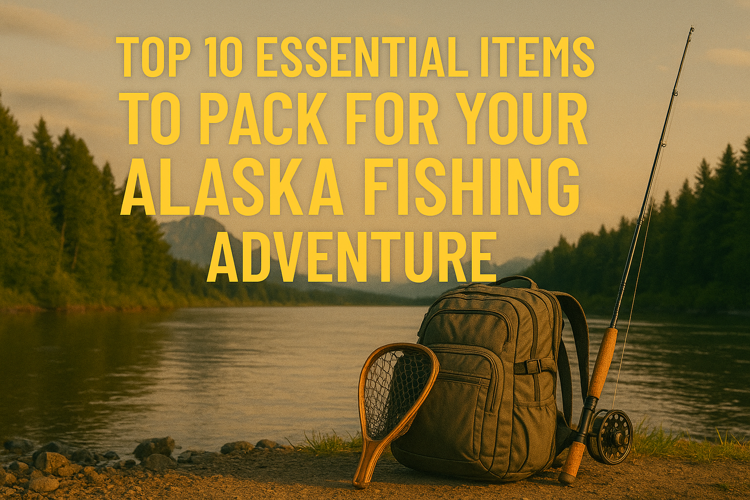 Top 10 Essential Items to Pack for Your Alaska Fishing Adventure