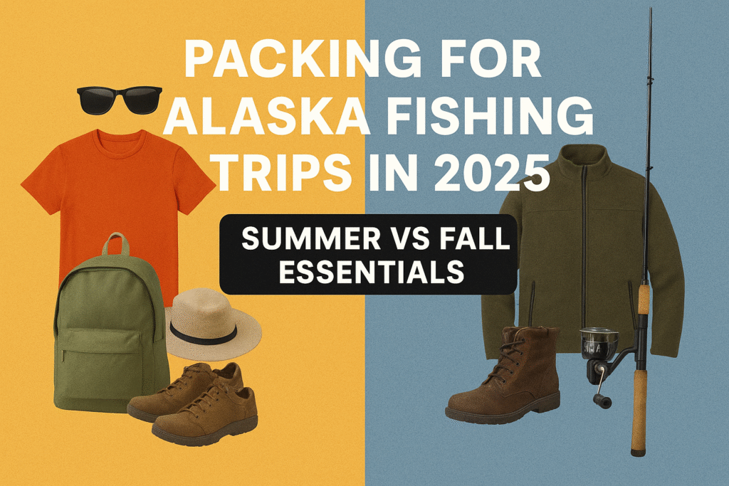 Alaska Fishing Trip Packing List 2025: Summer vs Fall Essentials